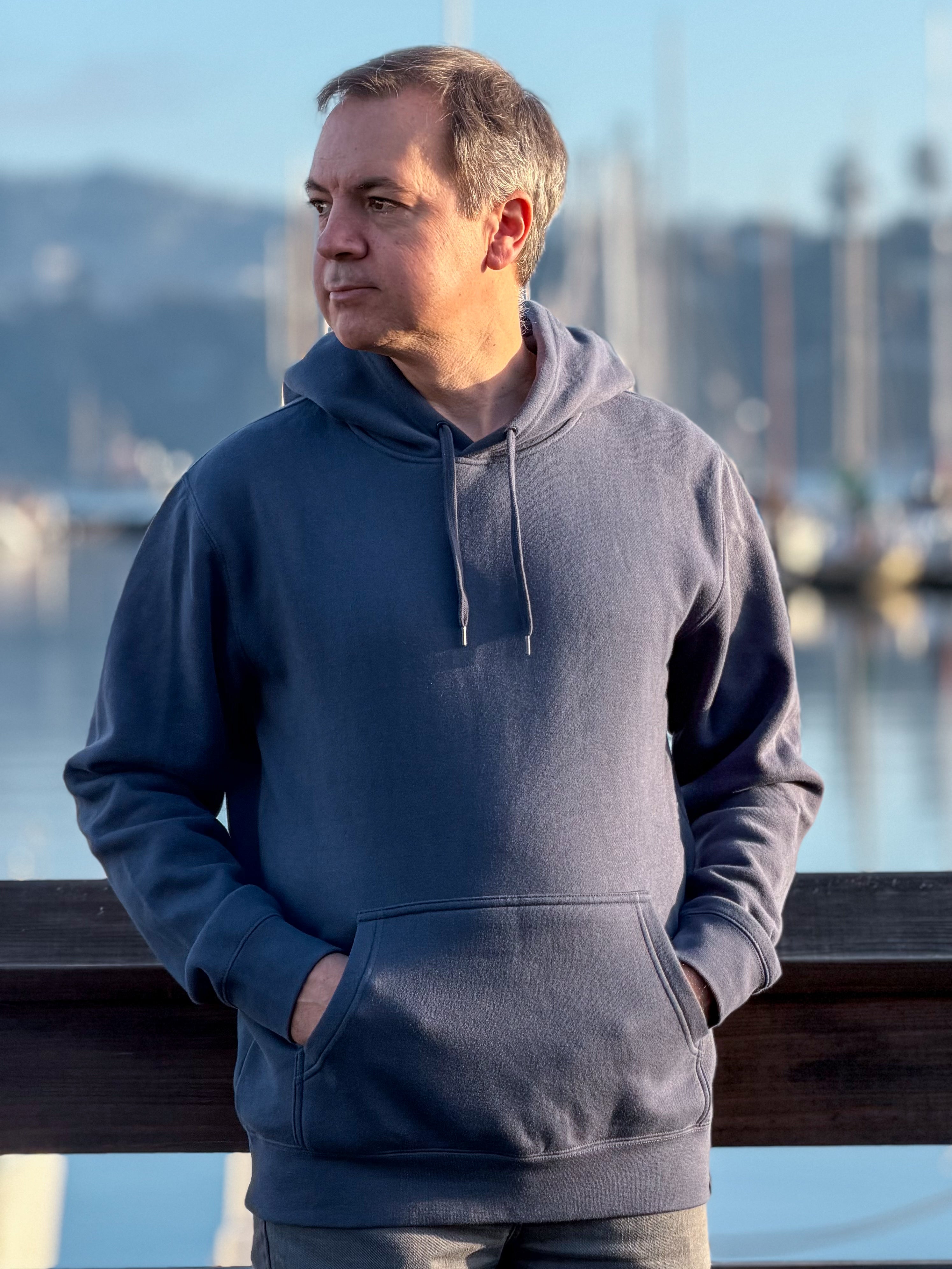 Sausalito Hoodie - Ocean Slate
